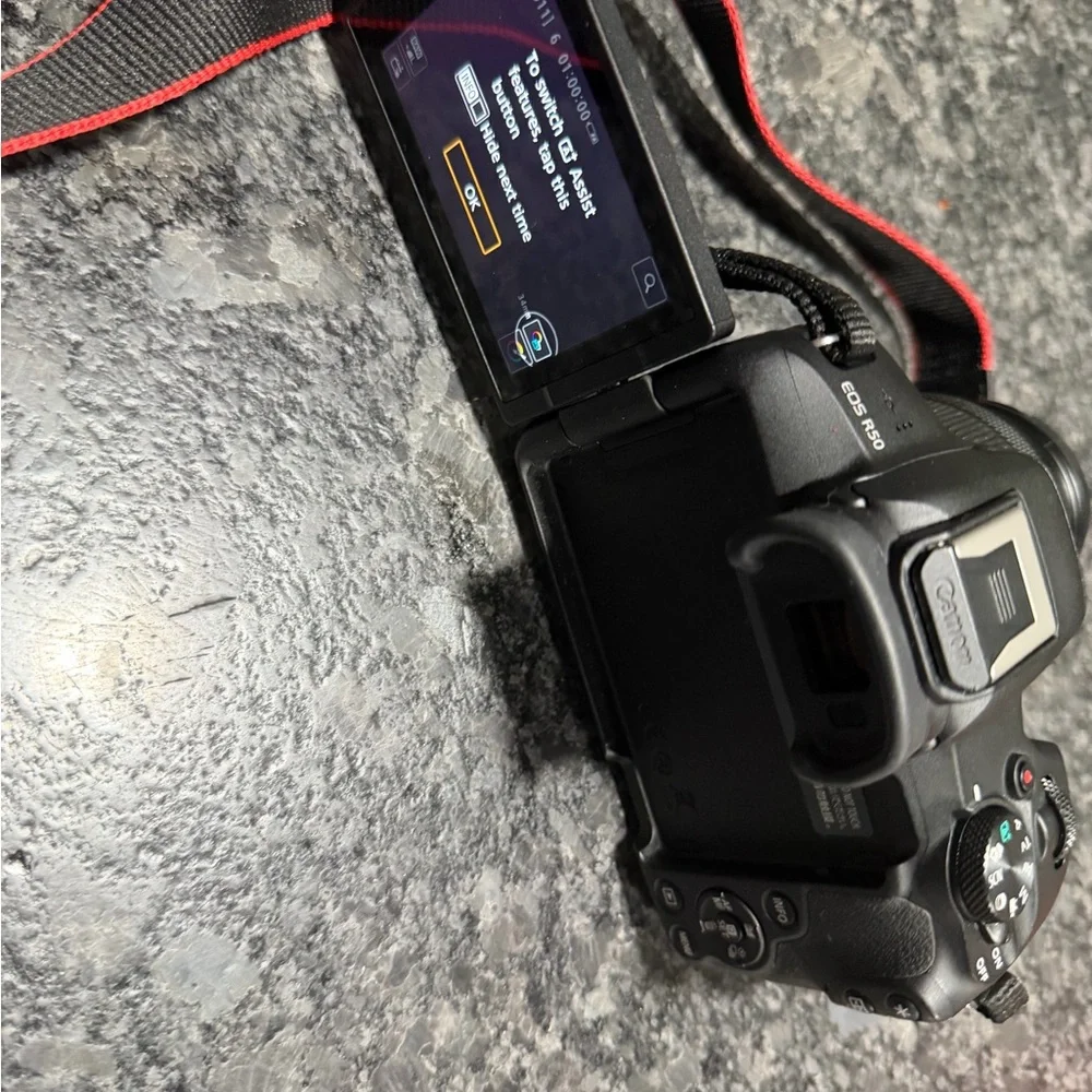 Canon EOS Digital Camera in Black